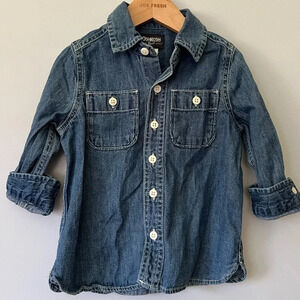 Oshkosh Jean Button-Up Shirt |  2T